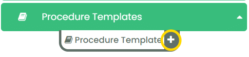 Work Template Procedures